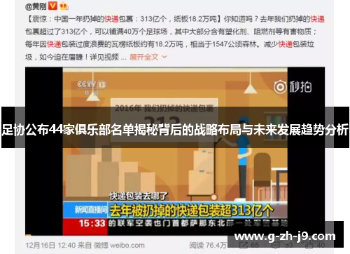 足协公布44家俱乐部名单揭秘背后的战略布局与未来发展趋势分析