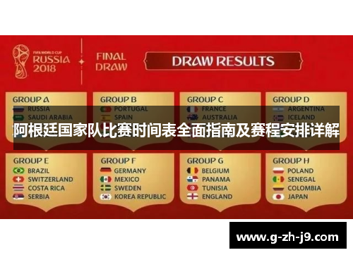 阿根廷国家队比赛时间表全面指南及赛程安排详解